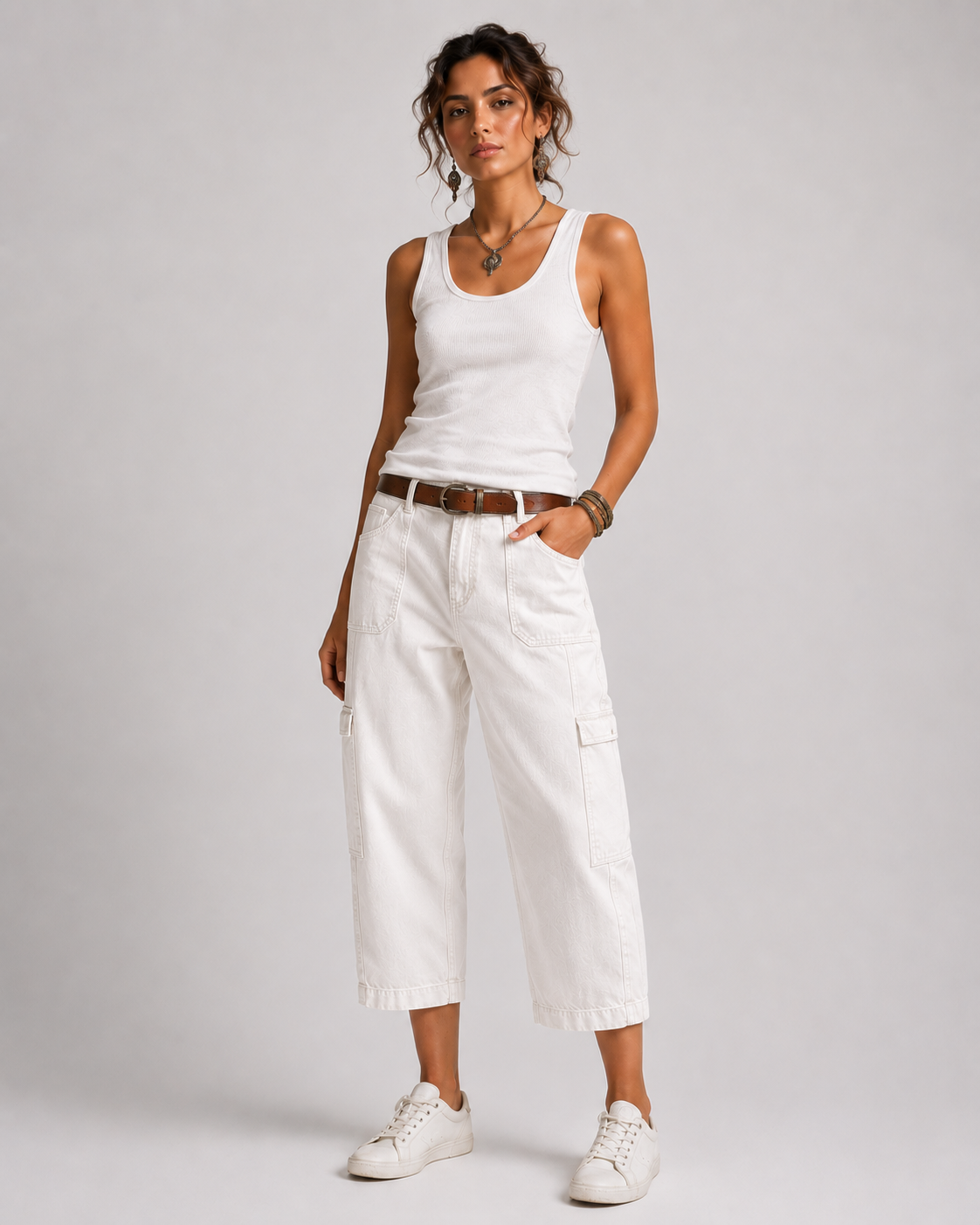 CAPRI | Pantalones Cargo para mujer