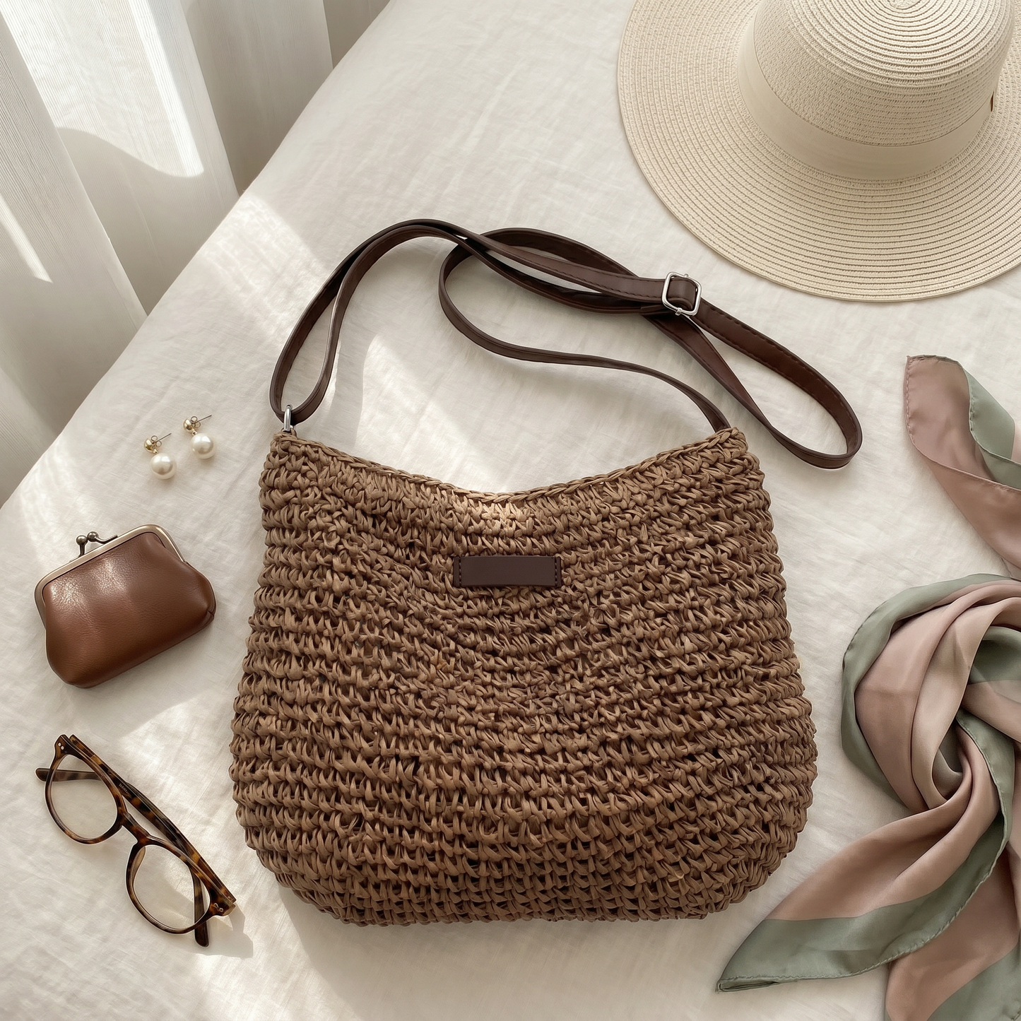 LIDIA | Bolso trenzado elegante